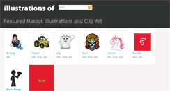 Desktop Screenshot of illustrationsof.com